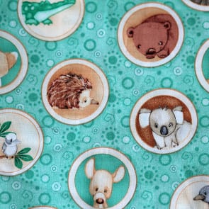 Australien-Tiere türkies-mint