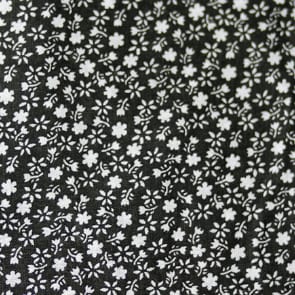 Mini Blüten schwarz