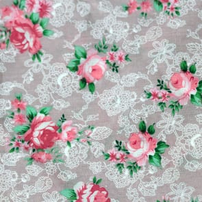 Rosen Spitze altrosa