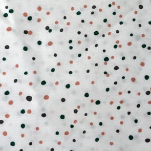 Lustige Punkte altrosa dunkelgrün